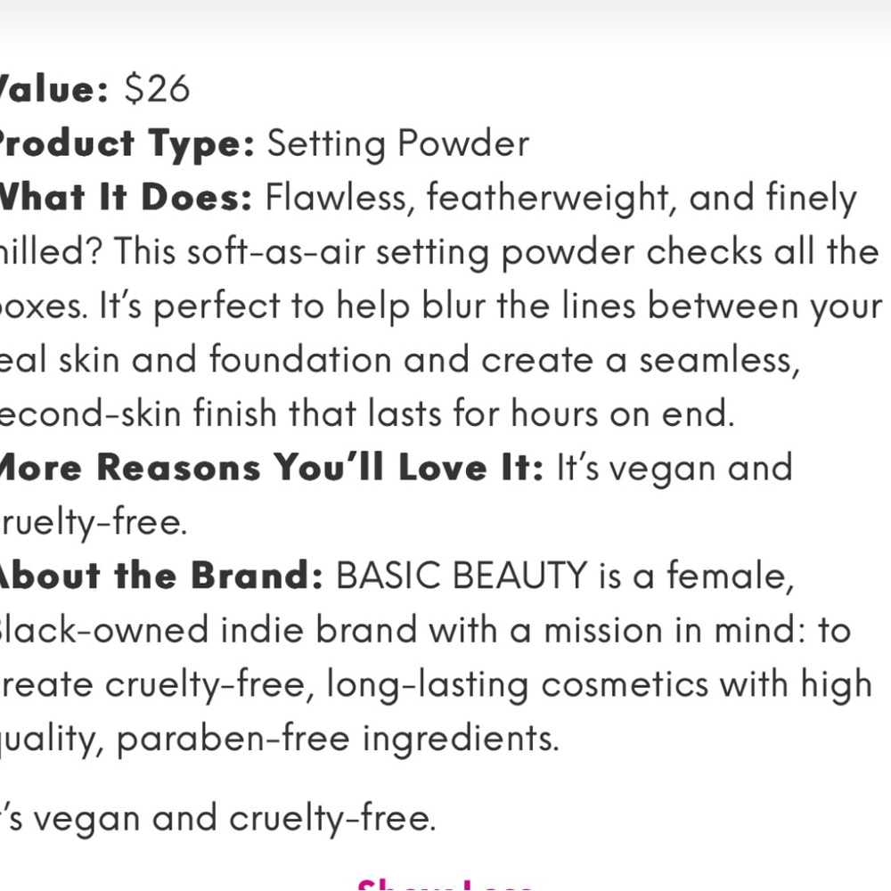 Basic Beauty Setting Powder - Picture 3 of 4